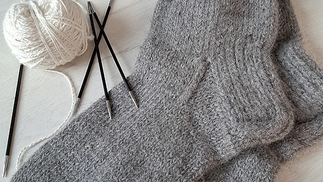 Alpakas/angoras vilnas zeķes