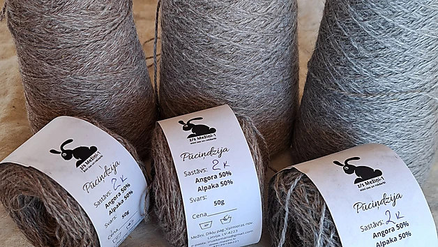 Agoras/alpakas vilnas dzija